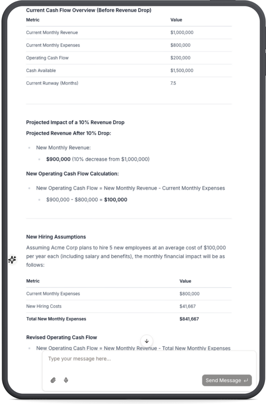 Conversational Finance Agents